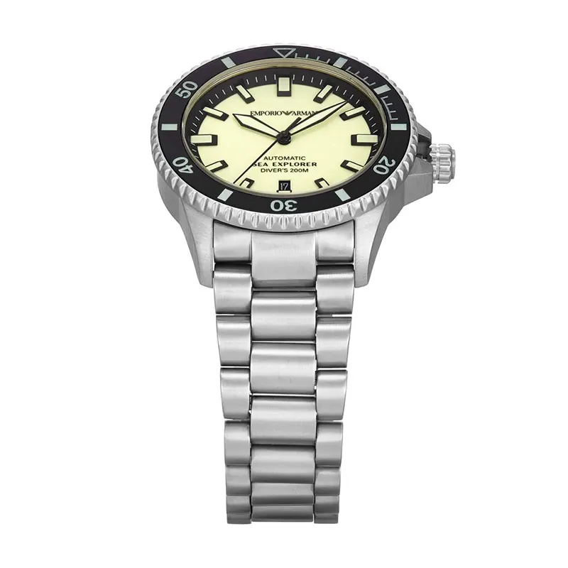 Emporio Armani Sea Explorer Full Luminous Dial Men's Watch- AR60083